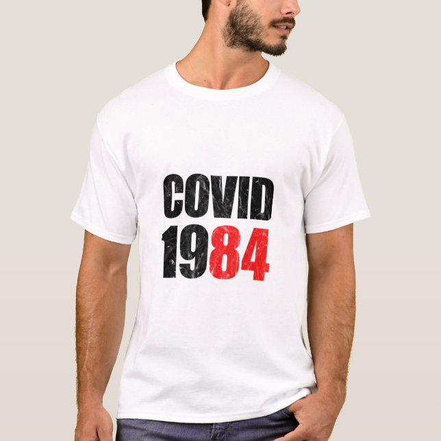 Camiseta Covid 1984 (Frente)