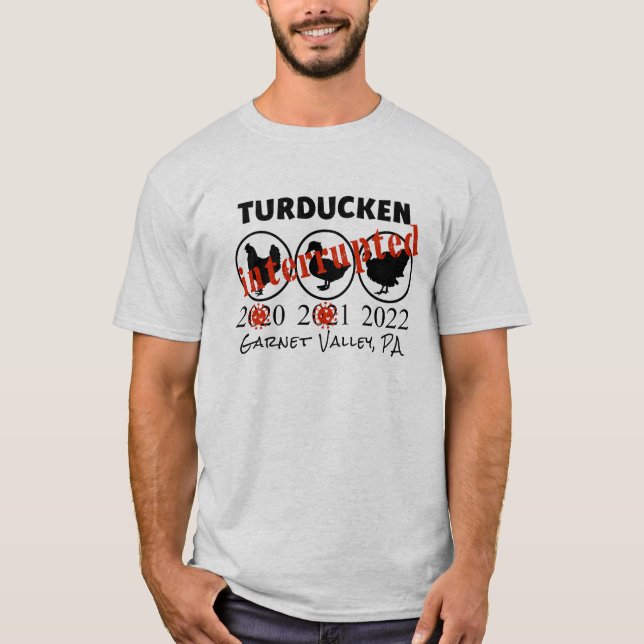 Camiseta Covid Turducken Shirt (Frente)
