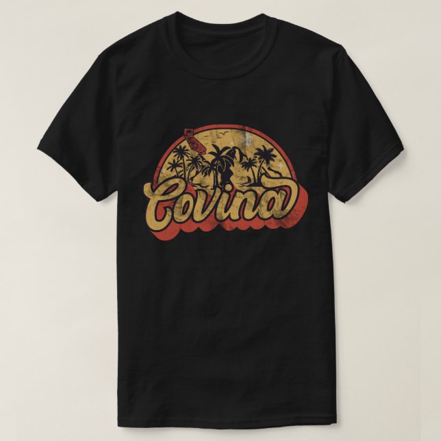 Camiseta Covina, Califórnia (Frente do Design)