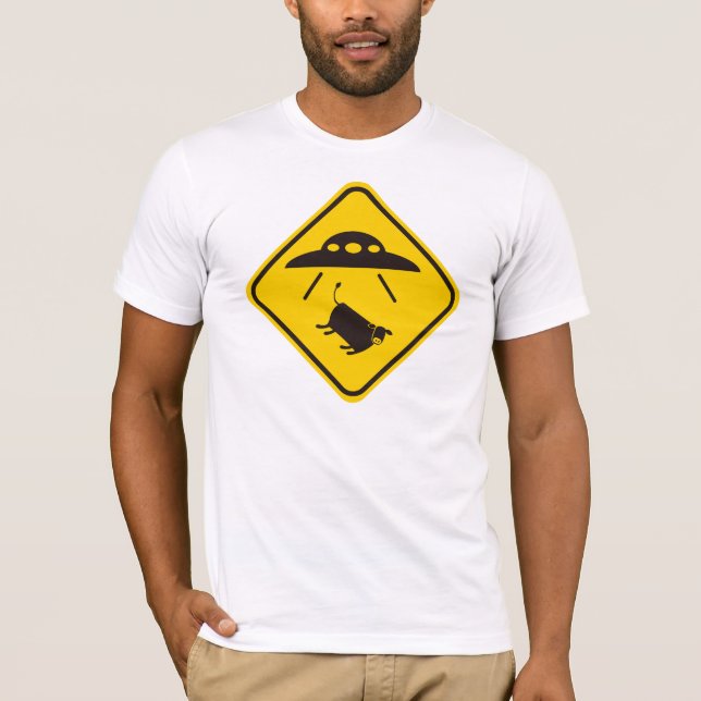 Camiseta Cow Abduction (Frente)