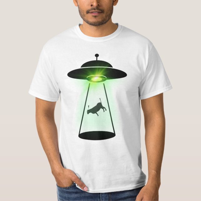 Camiseta Cow Abduction (Frente)