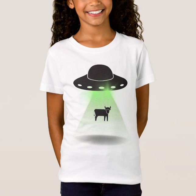 Camiseta Cow Abduction (Frente)