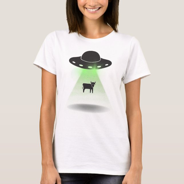 Camiseta Cow Abduction (Frente)