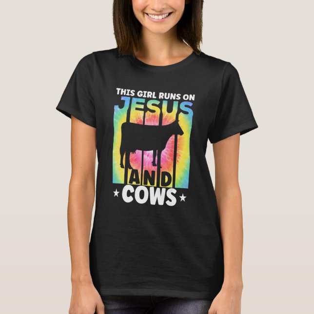 Camiseta Cow Apparel Farmer Cows Lover for Women & Kids_4 (Frente)