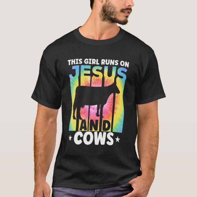 Camiseta Cow Apparel Farmer Cows Lover for Women & Kids_4 (Frente)