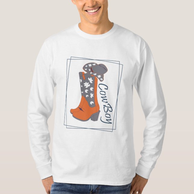 Camiseta Cow boy (Frente)