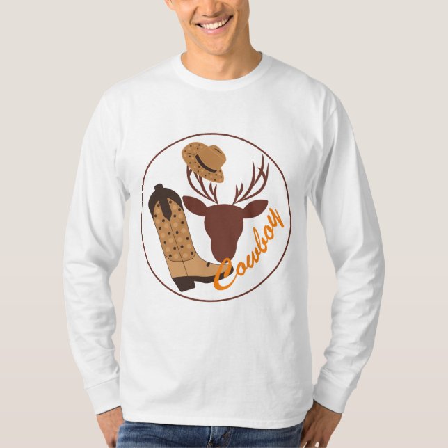 Camiseta Cow boy (Frente)