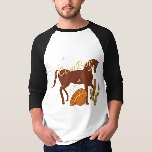 Camiseta Cow boy (Frente)