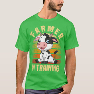 Camiseta Cow calf Baby Cow Farmer in Training Funny 