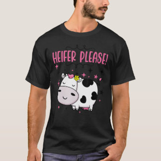 Camiseta Cow Heifer Please Baby Little Girl Outfit Kids To
