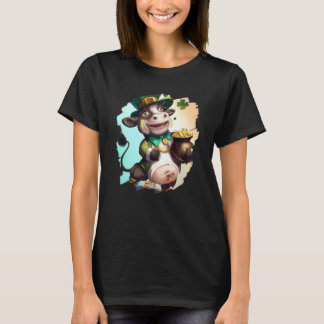 Camiseta Cow Leprechaun Cows St Patricks Day