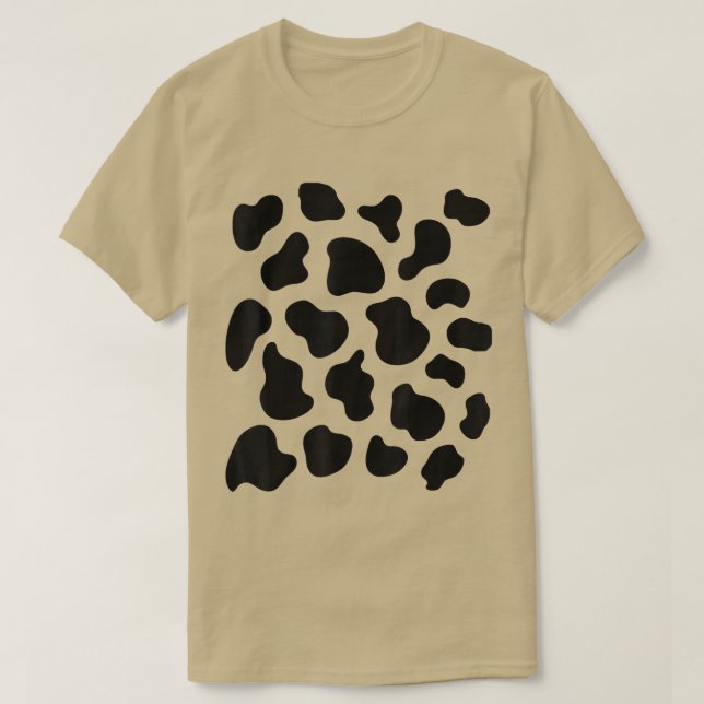 Camiseta Cow Print Pattern Animal Halloween Costume  (Frente do Design)