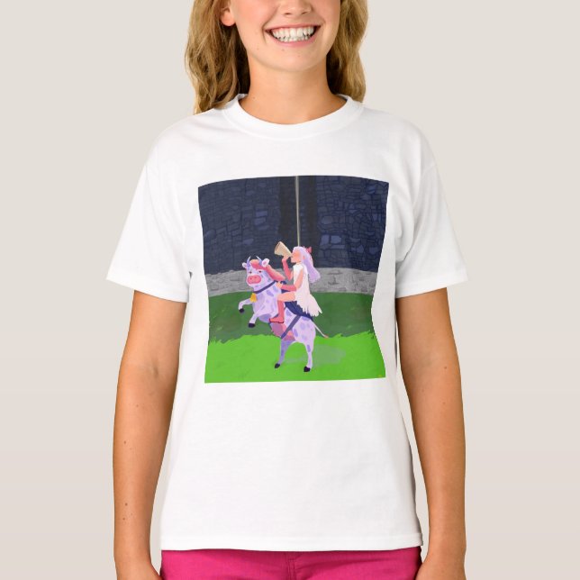 Camiseta Cow warrior (Frente)