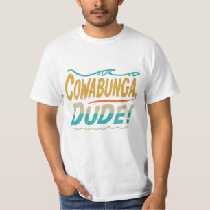 Camiseta Cowabunga, Cara