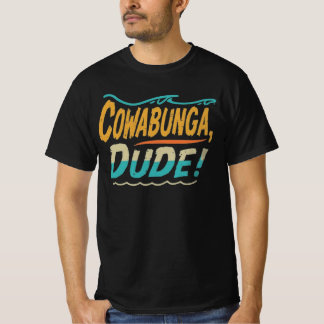 Camiseta Cowabunga, Cara