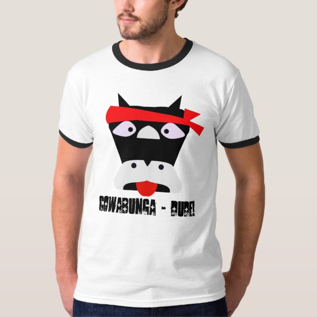Camiseta Cowabunga Cara (Frente)
