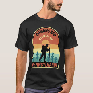 Camiseta Cowans Gap Parque Estadual Pensilvânia Retro Camin