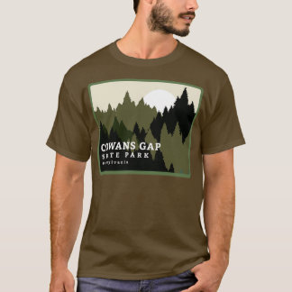 Camiseta Cowans Gap State Park Pensilvânia Forest Sunrise