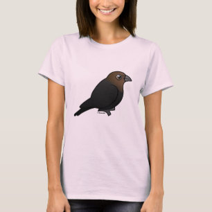 Camiseta Cowbird de cabeça castanha