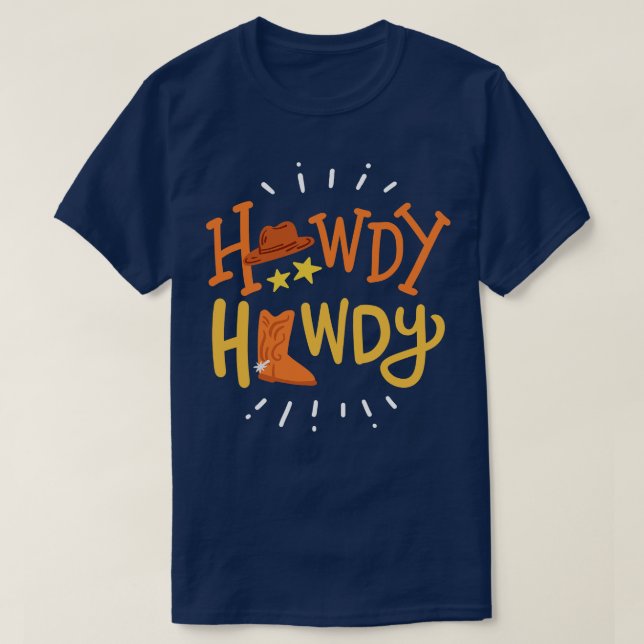 Camiseta Cowboy (Frente do Design)
