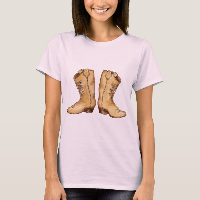 Camiseta Cowboy Boots (Frente)
