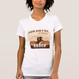 Camiseta Cowboy Boots T-Shirt, primeiro rodeio