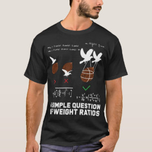 Camiseta Cowboy da série Math Weights and Ratios