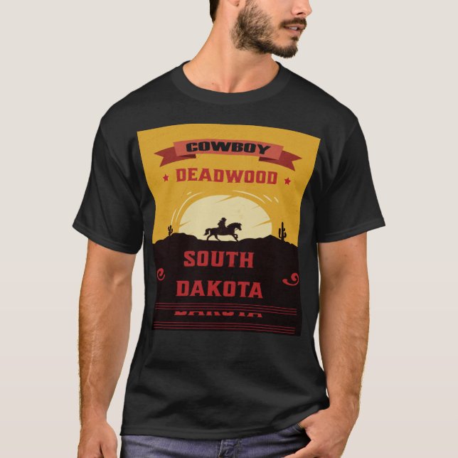 Camiseta Cowboy do Dakota do Sul (Frente)