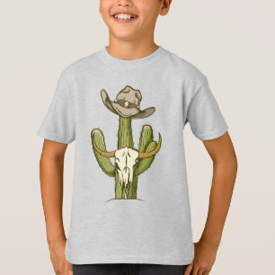 Camiseta Cowboy Em Westen Cactus Yeehaw Deu Ideias De Camis