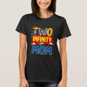 Camiseta Cowboy Mom Two Infinity And Beyond Birthday Decora