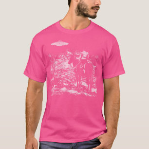 Camiseta Cowboy Ufo Howdy Parceira Cowgirl Oeste