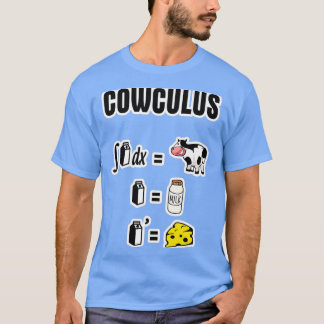 Camiseta Cowculus Math Cowculus Leite Queijo
