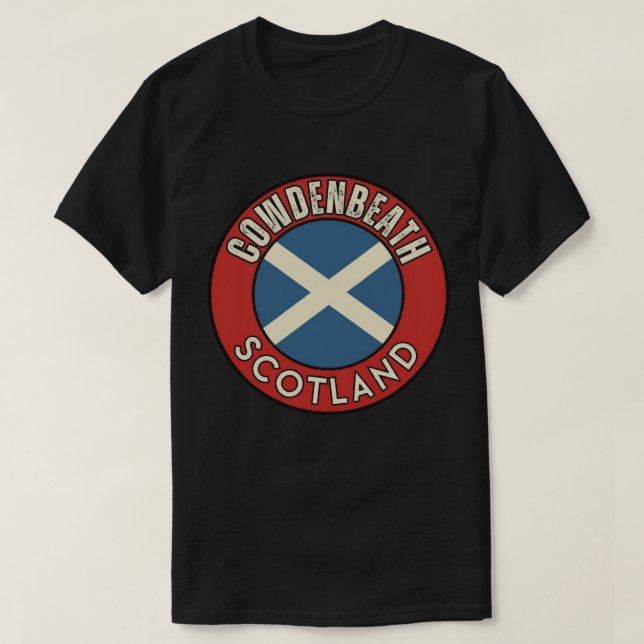 Camiseta Cowdenbeath, Escócia (Frente do Design)