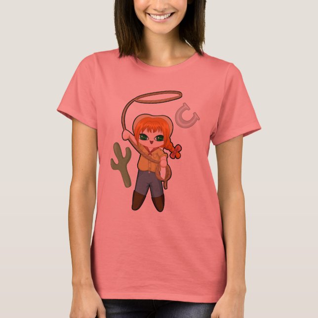 Camiseta Cowgirl (Frente)