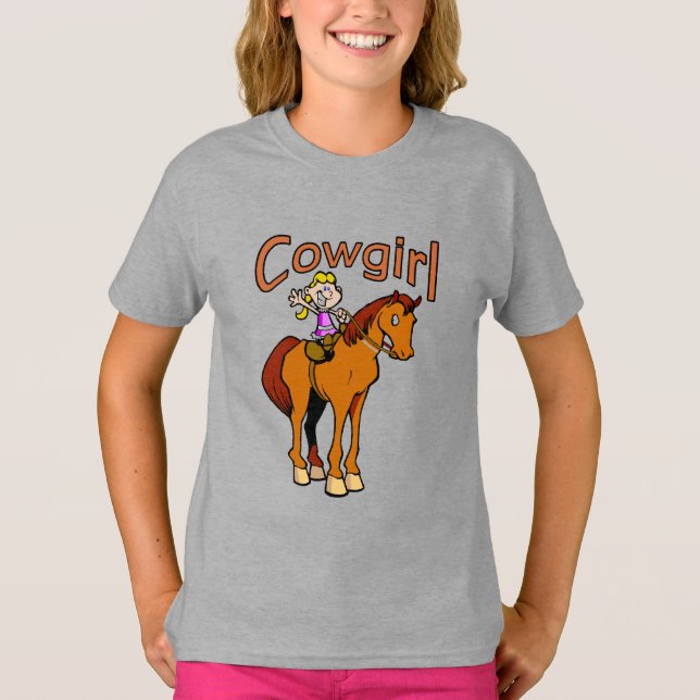 Camiseta Cowgirl (Frente)