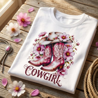 Camiseta Cowgirl Birthday Girls Night Out Western Bachelore