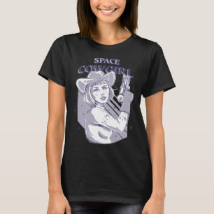 Camiseta Cowgirl do Espaço