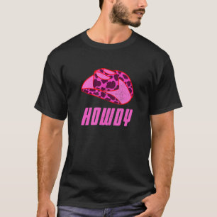 Camiseta CowGirl Engraçadas Rodeo Riding Howdy Cowgirl Hat