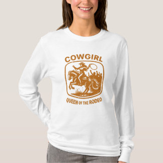 Camiseta Cowgirl — Rainha do Rodeo
