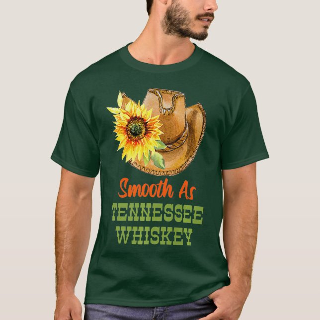 Camiseta Cowgirl Smooth As Tennesse Whiskey Premium (Frente)