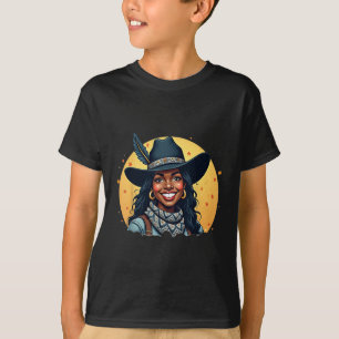 Camiseta Cowgirl Western Rodeo Melanin History Texas Junete