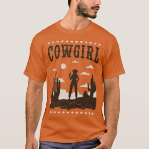Camiseta Cowgirl Wild West Country Bohemian Western Boho Hi