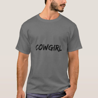 Camiseta Cowgirl Word Halloween Costume