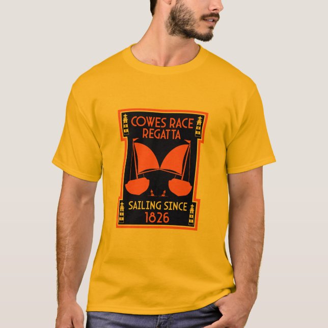 Camiseta Cowle of Wight Yacht Regatta (Frente)