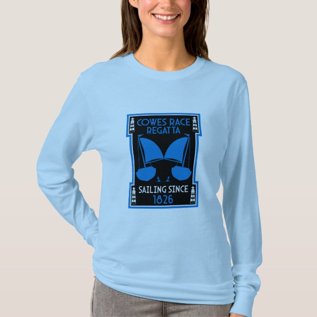 Camiseta Cowle of Wight Yacht Regatta (Frente)