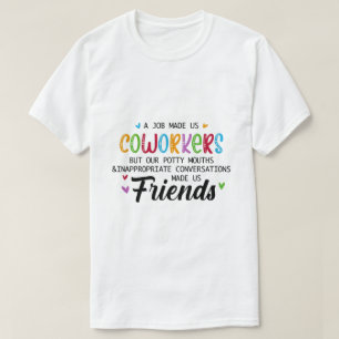 Camiseta Coworker Cote - Trabalho nos fez colegas amigos