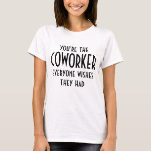 Camiseta Coworker Melhor Amigo da Trendência de Aniversário