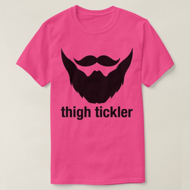 Camiseta Coxa Cabelo Facial Engraçado Presente Ideal Para B (Frente do Design)