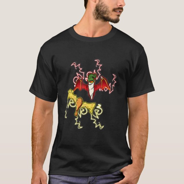 Camiseta Coxa de Frango Anjo Voador & Articulação do Mal (Frente)