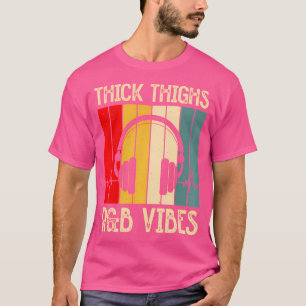 Camiseta Coxas Espessas E Rb Vibes Bonitas Raparigas Rb De